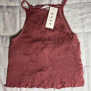 Pink/purple Cropped Tank